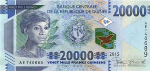Guinea - 20,000 Francs - P-49 - 2015 dated Foreign Paper Money